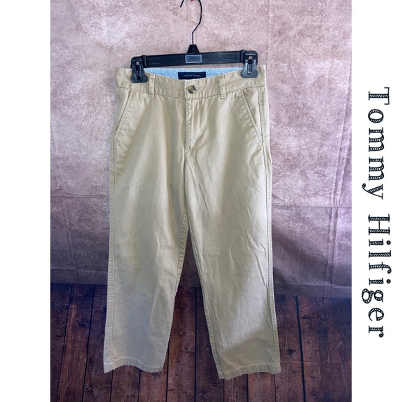 Tommy Hilfiger Other - Tommy Hilfiger boys tan chino pants-size 14-EUC!